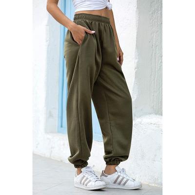 China American Popular Home Sports High Waist Sports Anti-Wrinkle Clothing Streetwear Wholesale Hot-Wholesale Thin Pants For Women for sale