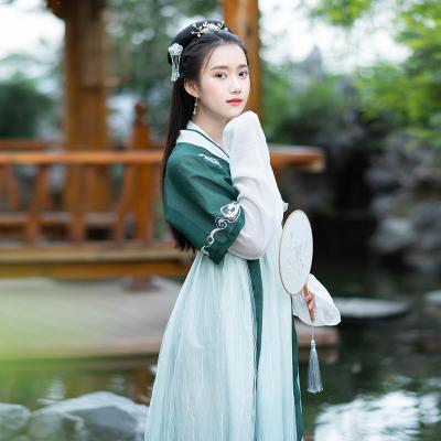 China OEM/ODM High Performance Chinese Style Authentic Chinese Style Long Sleeve Dress Costume Long Sleeve Customized Long Hanfu for sale