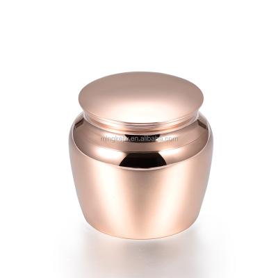 China American Style High Polish Metal Cremation Urn Cremation Urn Burial Supplies Cremation Pot Jewelry Pot for sale