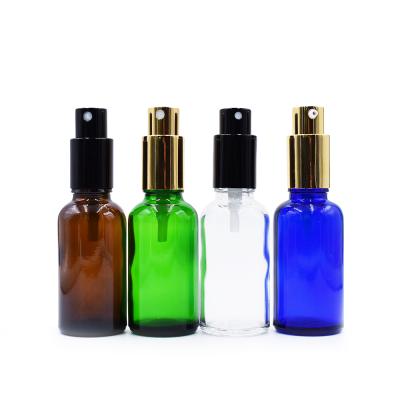 China Cosmetic 5ml 10ml 15ml 20ml 30ml 50ml 100ml 1oz Mist Spray Perfume Bottle Empty Amber Glass Manufacturer for sale