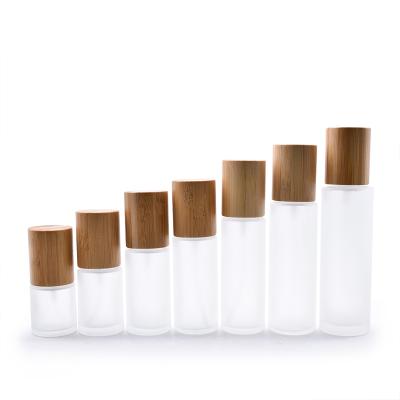 China High End Luxury Glass Bottles Lotion Bottles Cream Face Skin Care Cosmetic Bottle Base Cosmetics for sale