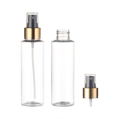 China Personal Care 10ml 20ml 30ml 50ml 100ml 200ml Clear PET Plastic Bottle With Spray Cap for sale