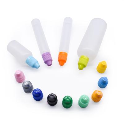 China Plastic Glue Eye Drops Container Dropper 15ml 30ml Squeeze Bottle For Sale for sale