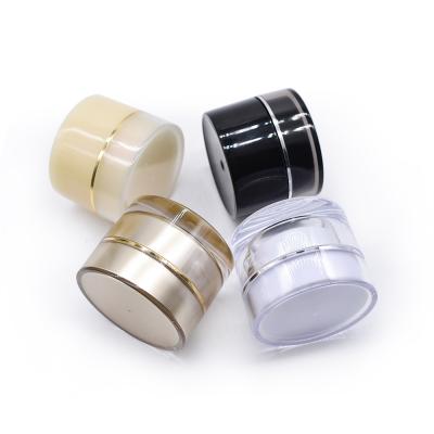 China 10ml 30ml 50ml Cosmetic High Quality Cosmetic Cream Thickening Acrylic Jars for sale