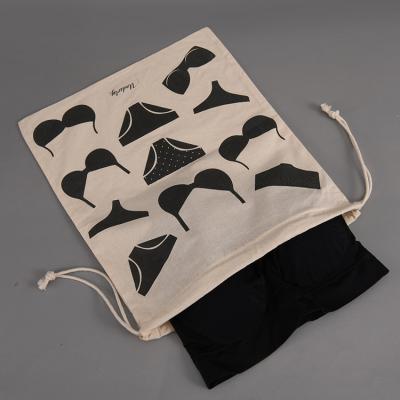 China Hot Sale Recyclable Reusable Organic Cotton Canvas Muslin Drawstring Bag Canvas Pouch With Custom Cotton Pouch for sale