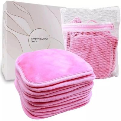 China Cleansing Makeup Pads ECO Cleansing Rounds Facial Removal Pads 100% Natural Reusable Makeup Remover Pads High Quality Cotton for sale