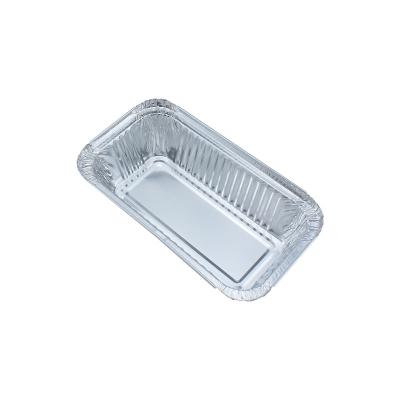 China Small Food Grade Aluminum Foil Tray Container OEM Logo 2011 1000pcs/carton For Disposable Food Packaging Custom Kitchen Customized for sale