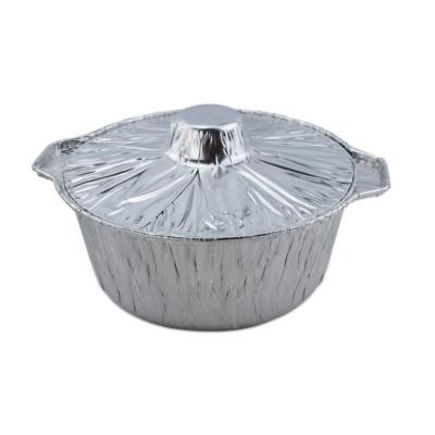 China Food Take Out Bowl Fast Food Disposable Foil Container Aluminum Lunch Box for sale