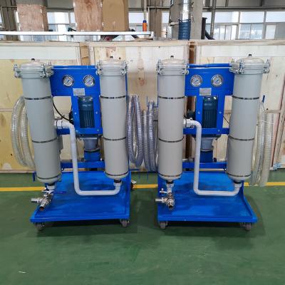 China Portable Hydraulic Power Plant Oil Filter Oil Purifier Lubricating Oil Purifier System for sale