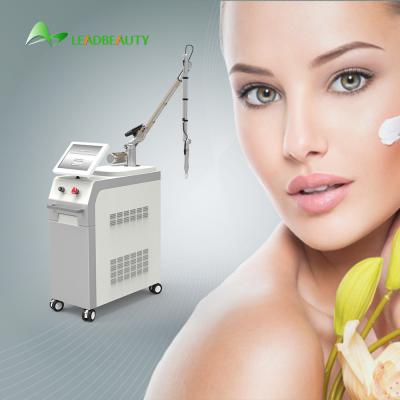 China Korea imported 1064 / 532nm 1200W  Factory Price Birthmark Removal Q Switched ND  / pigmentation removal 6ns Pulse Width for sale