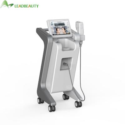 China High Intensity Focus Ultrasound HIFU Beauty Machine For Face Lifting / Wrinkle Removal CE for sale