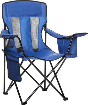 China Portable Camping Folding Chair With Back Element 4 Box Cooler Fullyork Quad Full Chair For Outdoor And Camping With Cup Holder for sale