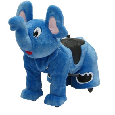 China China factory cheapest animal ride toy remote motorized scooters stuffed electric animal ride for shopping mall for sale