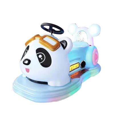 China Manufacturer plastic high quality cute panda amusement bumper cars for kids indoor rides for sale for sale