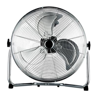 China Hotel Household Outdoor Portable Industrial High Speed ​​Metal Blades 3 Speed ​​Coil Floor Fan With CE for sale