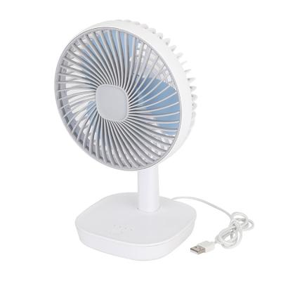 China Portable 6 Inch Mini USB Fan Rechargeable Laptop Mobile Charging Fan USB Mini Charge Table Fan Desk Clip for sale