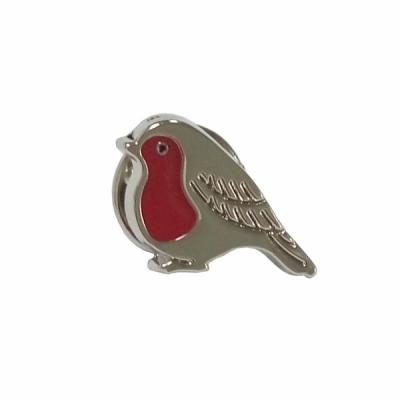 China Europe Wholesale Promotional Blackbird Cute Metal Badge Lapel Pin for sale