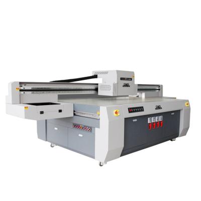 China Garment Shops Large Format 2513 UV Flatbed Printer Led 2513 Logo Printing Machine for sale