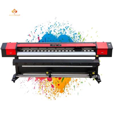 China Best large format plotter eco solvent banner print shops 1.6m 1.8m 3.2m 1440dpi Aily cable printer with dx5 print head for sale