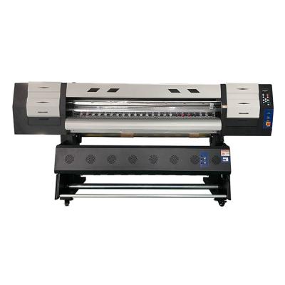 China Cheapest high quality hotels 1.2m 1.6m 1.8m 2.4m 3.2m sublimation inkjet printer dryer dx5 head for large canvas and hoodles for sale