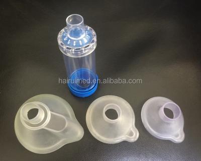 China Medical Grade ABS HOLDING MEDICAL AEROSOL CHAMBER DOSE INHALER for sale