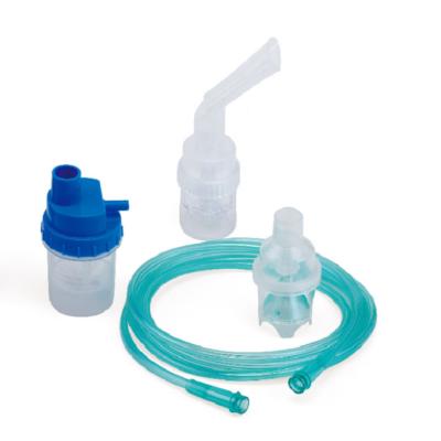 China Disposable Medical Grade PVC Nebulizer Mask With Tube And Nebulizer Cup With Mouthpiece for sale