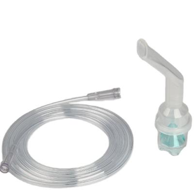 China Sterilized by EO gas nebulizer mask (aerosol mask), nebulizer kit with tube for sale