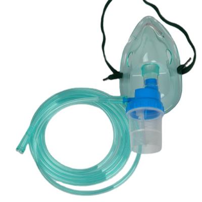 China Medical Grade PVC Nebulizer Tool with Tube and Nebulizer Cup, Nebulizer Mask Kit, Nebulizer Tubing for sale