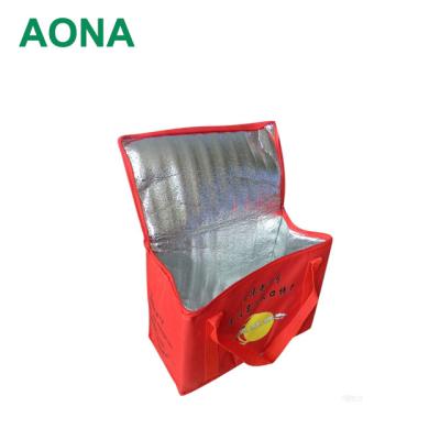 China Custom Neoprene Shopping Bag Promotion Flexible Folding Cooler Beverage Freezable Bag for sale