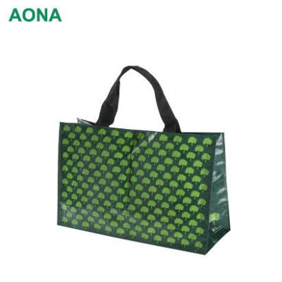 China Eco Friendly Durable Quality Handled Foldable PP Woven Laminated Shopping Bag for sale