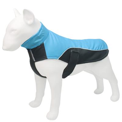 China Viable Warm Oxford Waterproof Cloth Coat Dog Winter Jacket D-Ring D-Ring Reflective Dog Clothes for sale