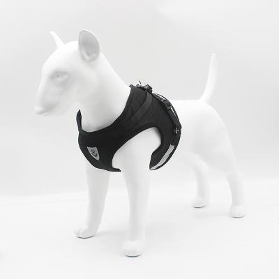 China Durable Wholesale Soft Breathable Mesh Dog Harness No Cho Customized Dog Harness No To Pull Reflective Breath for sale