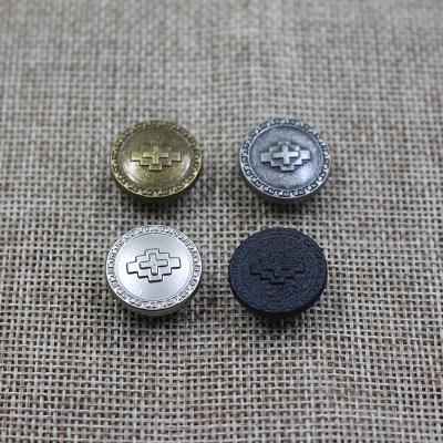 China Viable Wholesale Cheap Price High Quality Fashion Design Metal Jeans Buttons For Clothes for sale