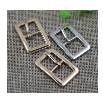 China Wholesale Buckle Fashion Design Metal Tri Slip Buckle, Women's Decorative Buckle Far Bags for sale