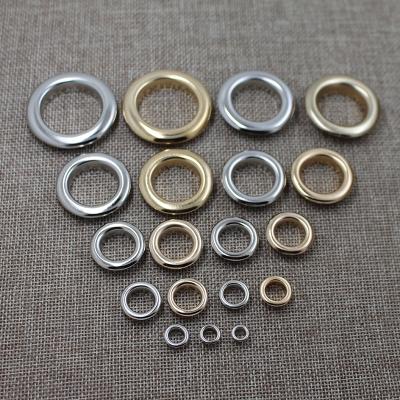 China Eco-friendly factory low price wholesale iron round grommet ring for curtain, grommet grommet for sale