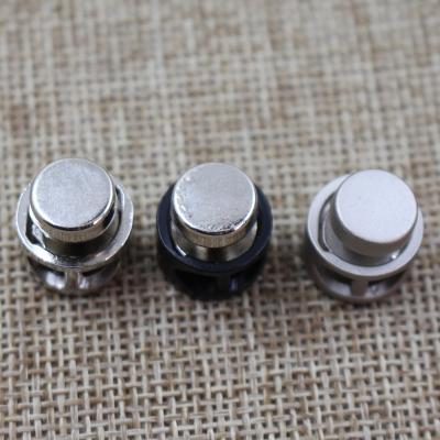 China Custom Manufacturer Zinc Alloy Metal Spring Nickel Free Adjustable Rope End Stopper for sale