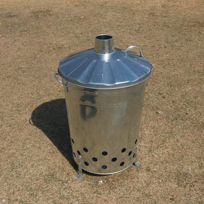 China Heavy Duty 125L 90L Garden Home Garden Incinerator Large Garden Incinerator for sale