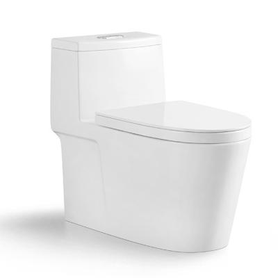 China New Design One Piece Toilet Bowl Modern Ceramic Sanitary Ware Wc Short Tank Toilet For Hotel Apartments à venda