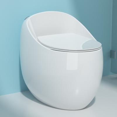 China Efficient Types Modern high quality WC egg shape toilet bowl ware tuvalet ceramic water sanitary toilet à venda