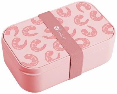 China Single Tier Eco-friendly One Layer BPA Free Bamboo Fiber Lunch Box TF105 for sale