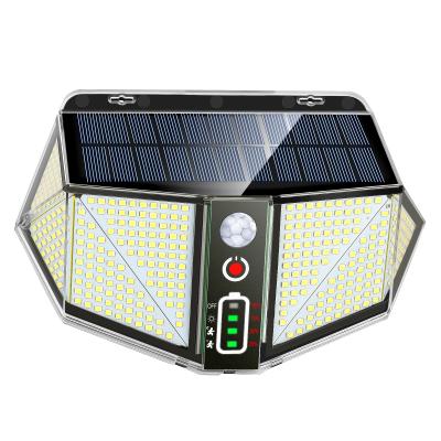 China GardenOutdoor 410 LED Security Lighting Solar PIR Human Motion Sensor Outdoor Super Light Super Bright Light for sale