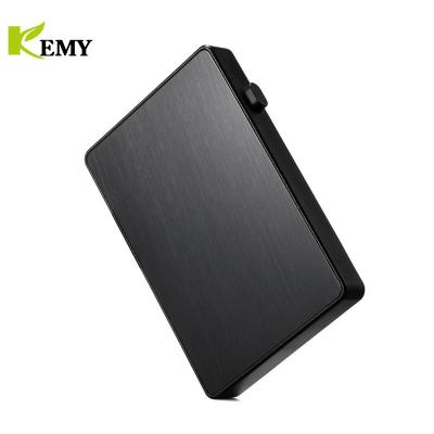 China Custom Factory Business RFID Logo Carbon Fiber Leather Card Holder Case Aluminum Box Clips Slim Pocket Wallet Leather Promotion Gift for sale