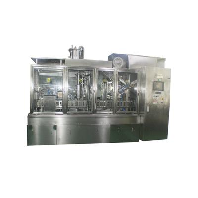 China High Quality Beverage Packaging Box Hot Filling And Cold Filling Triangular Box Filling Machine for sale