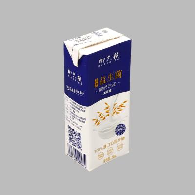 China Recycled Materials Brick Carton Milk Juice Aseptic Brick Carton Roll for sale