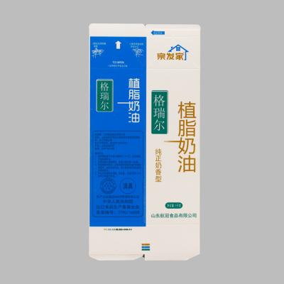 China QINGDAO Aseptic Embossing 500ML Tall Juice /milk Top Cardboard Box Gable Boxes For Cream for sale