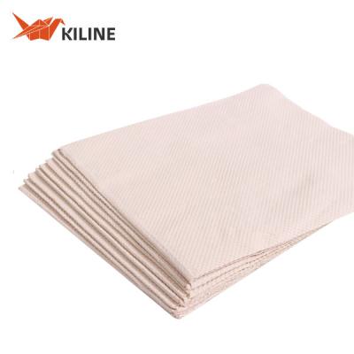 China Heavy Duty 4 Ply Reinforced Industrial Wiping Paper For Cleaning Brown Color for sale