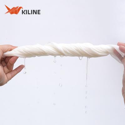 China 60gsm Industrial Heavy Duty Cleaning Cloth Nonwoven Absorbent Wipes On Jumbo Roll for sale