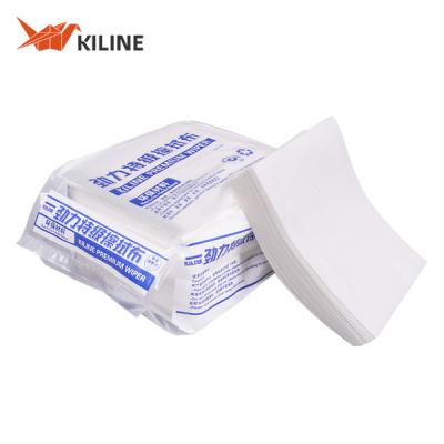 Chine Pulpe de bois Polypropylène Tissu de nettoyage industriel Toutes les serviettes de nettoyage à usage général 65gm à vendre