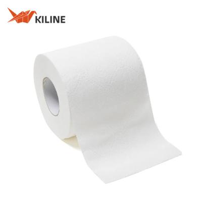 China 50 gramos/rollo de papel tejido de baño blando Rollos de papel para uso higiénico 101 × 115 mm en venta