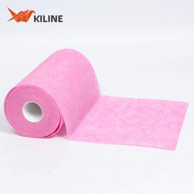 China Washable Nonwoven Scrub Dish Cloth Towel Roll 60gsm For Kitchen Multiple Wiping for sale